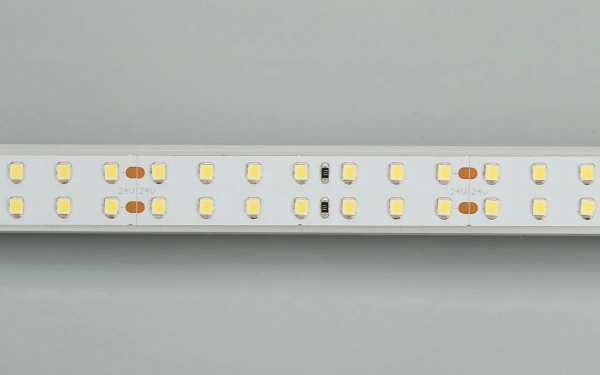 Светодиодная Лента RT 2-5000 24V Warm2700 2x2 (2835, 980 LED, CRI98) (Arlight, 20 Вт/м, IP20)