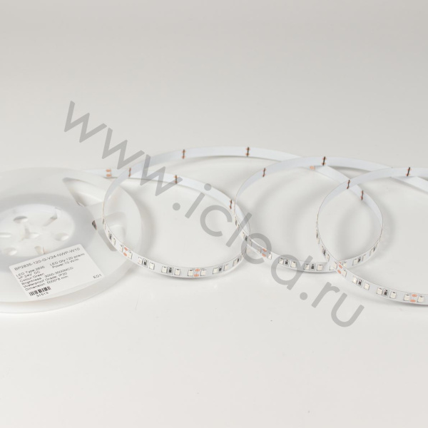 Светодиодная лента Standart Pro class, 2835, 120 led/m, 8mm, без скотча, green, 24V, IP20, SL17
