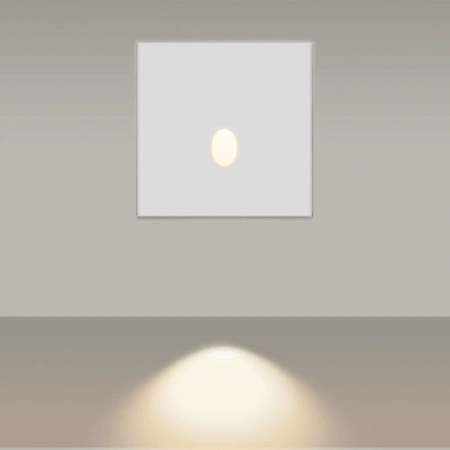 Светильник LT-GAP-S70x70-3W Warm3000 (WH, 30 deg) (Arlight, IP65 Металл, 3 года)