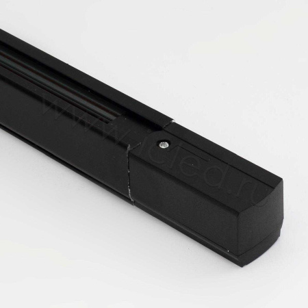 Трек для спотов 4L 1м 4X8 (''трехфазный'', 4 провода, черный)