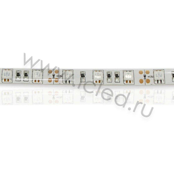 Светодиодная лента Standart PRO class, 5050, 60led/m, Red, 12V, IP65