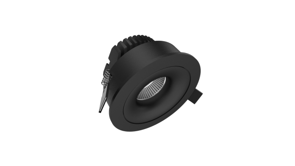 Светильник потолочный  встраиваемый, Черный, 8Вт, IP20, Нейтральный белый (4000К)