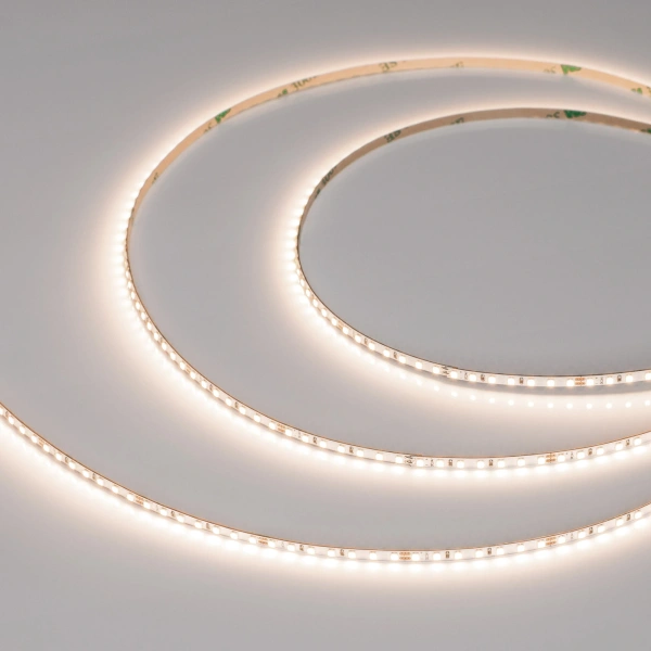 Светодиодная Лента MICROLED-M182-3.5mm 24V Warm3500 (7 W/m, IP20, 2216, 5m) (Arlight, узкая)