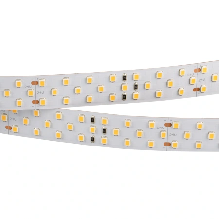 Светодиодная Лента RT 2-5000 24V Day4000 3x2 (2835, 1260 LED, LUX) (Arlight, 27 Вт/м, IP20)