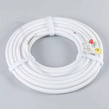 Лента герметичная MOONLIGHT-TOP-S-M560-D13mm 48V Warm2300 (13 W/m, IP65, 10m, wire x1, трос) (Arlight, Вывод прямой, 3 года)