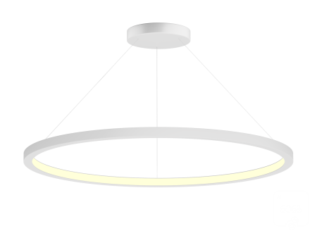 Светильник 6063 Обод (RAL9003 D1250 LT70 — 3K 55,0W 120deg)
