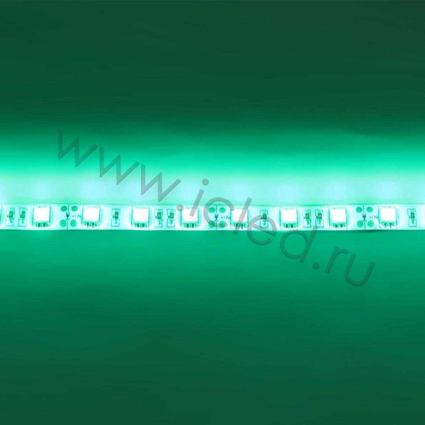 Светодиодная лента Standart PRO class, 5050, 60led/m, Green, 12V, IP65