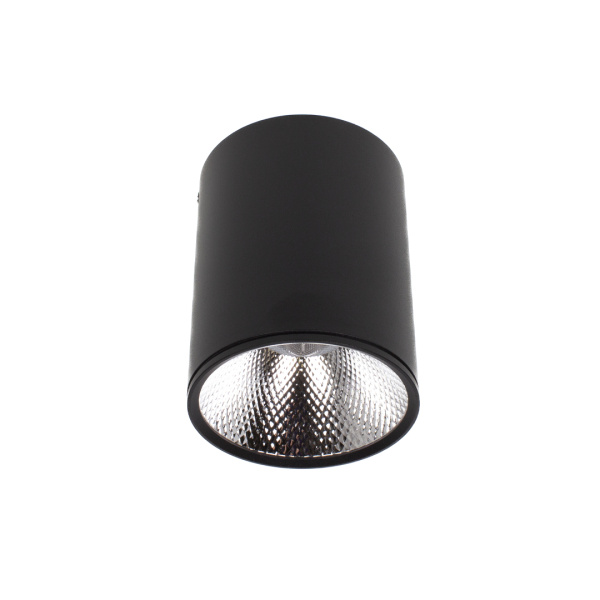 Светодиодный светильник накладной JH-MZ-T18W B98 (220V, 18W, черный корпус, day white)