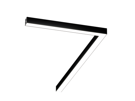 Светильник Угол S50 (RAL9005 1250x1250mm LT70 — 3K 52W)