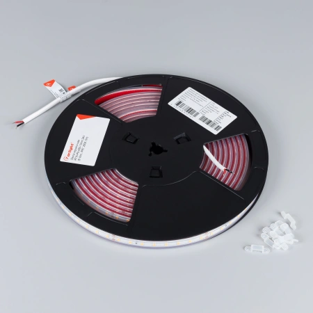Светодиодная Лента герметичная RTW-PS-A80-10mm 24V White6000 (6 W/m, IP67, 2835, 5m) (Arlight, 6 Вт/м, IP67)