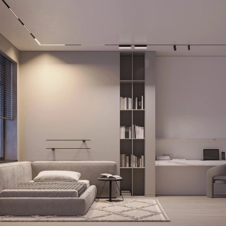 Светильник MAG-ORIENT-DOTS-L465-16W Day4000-MIX (BK, 24 deg, 48V, DALI) (Arlight, IP20 Металл, 5 лет)