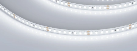Светодиодная Лента RT-A160-8mm 24V White6000 (12 W/m, IP20, 2835, 5m) (Arlight, высок.эфф.150 лм/Вт)