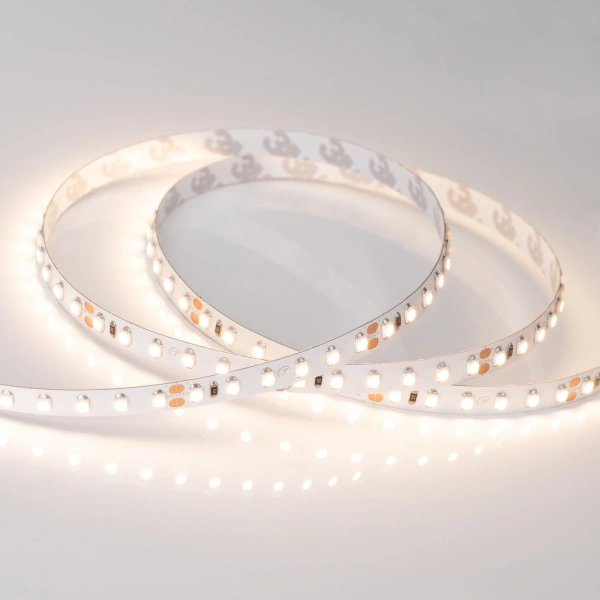 Светодиодная лента Лента RT 2-5000 24V Warm2700 2x (3528, 600 LED, CRI98) (Arlight, 9.6 Вт/м, IP20)