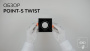 Светильник POINT-S Twist (RAL9003 — GU10)