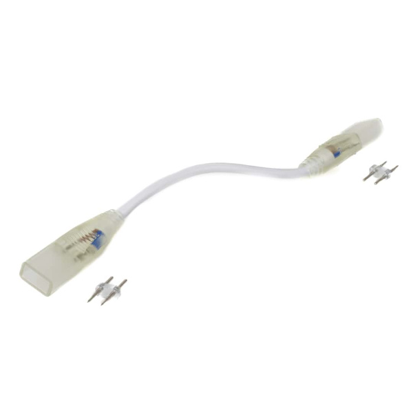 Соеденитель гибкий 2pin  для LED NEON 6*16 mm 220V