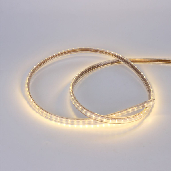 Светодиодная лента 220V 3014 120led warm white IP68 314B
