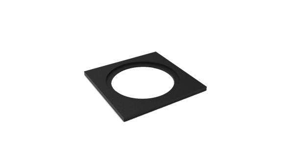 Рамка для MINI COMBO, квадратная, черная