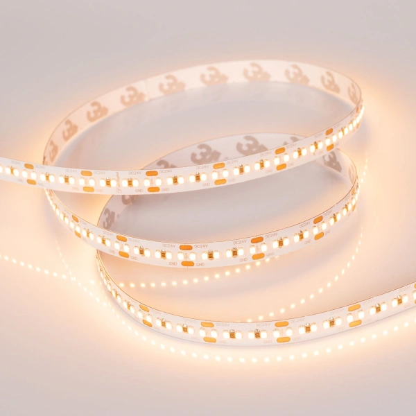 Светодиодная Лента MICROLED-M300-8mm 24V Warm3000 (8 W/m, IP20, 2216, 5m) (Arlight, Открытый)
