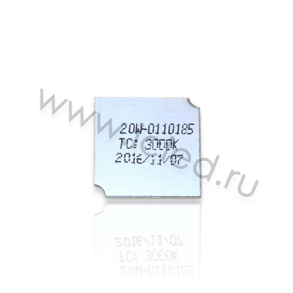 Светодиодная COB матрица XY1919 W71 (30-34V, 20W, 600mA, EPISTAR, warm white)