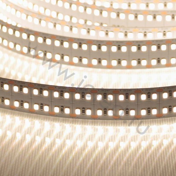 Светодиодная лента LUX class, 2835, 320led/m, day white, 24V, IP20, CRI>90, X07