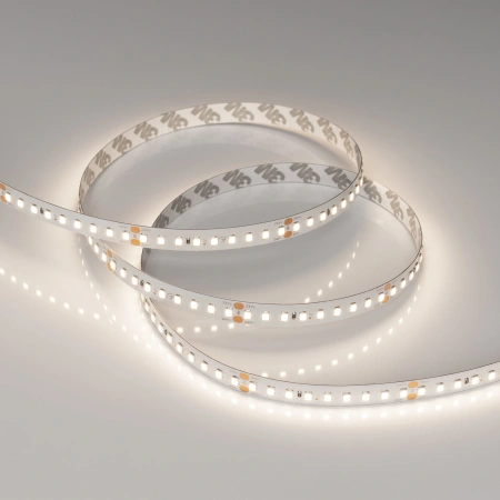 Светодиодная Лента RT-A144-10mm 24V Day4000 (7.7 W/m, IP20, 2835, 5m) (Arlight, высок.эфф.200 лм/Вт)