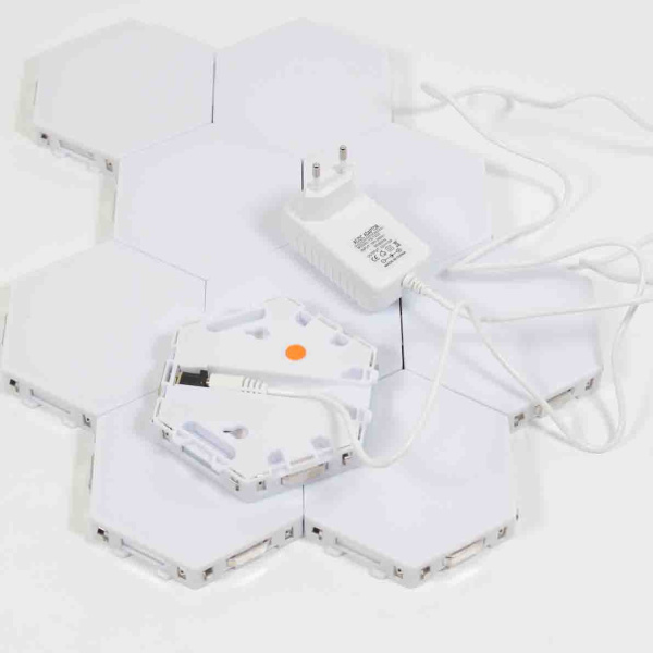 Светильник соты магнитные GOR8 (набор 10шт, 115мм, warm white)