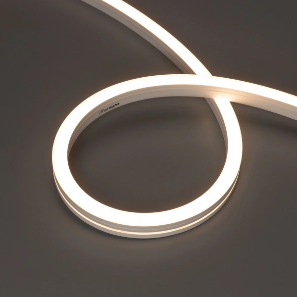 Лента герметичная MOONLIGHT-SIDE-X280-16x16mm 24V Warm3000(10 W/m, IP67, 15m, wire x1) (Arlight, Вывод боковой, 5 лет)