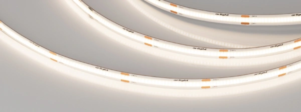 Светодиодная Лента COB-X480-8mm 24V Day4000 (8 W/m, IP20, CSP, 5m) (Arlight, -)