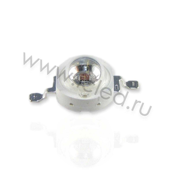 Мощный светодиод 1W emitter (40Lm, Red)