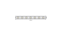 Лента светодиодная wall washer  5050, 42 LED/м, 6,2 Вт/м, 24В , IP67, Цвет: РГБ