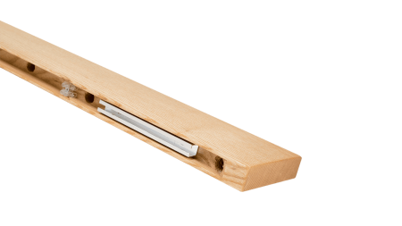 Светильник из массива (ясень белый)