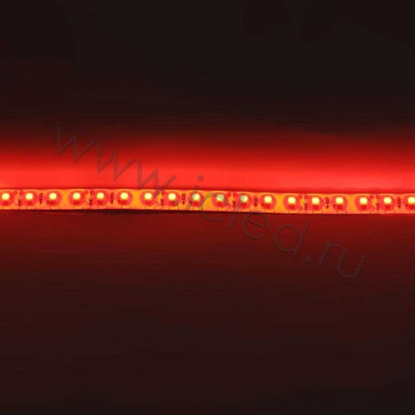Светодиодная лента Standart class, 3528, 120led/m, Red, 12V, IP65