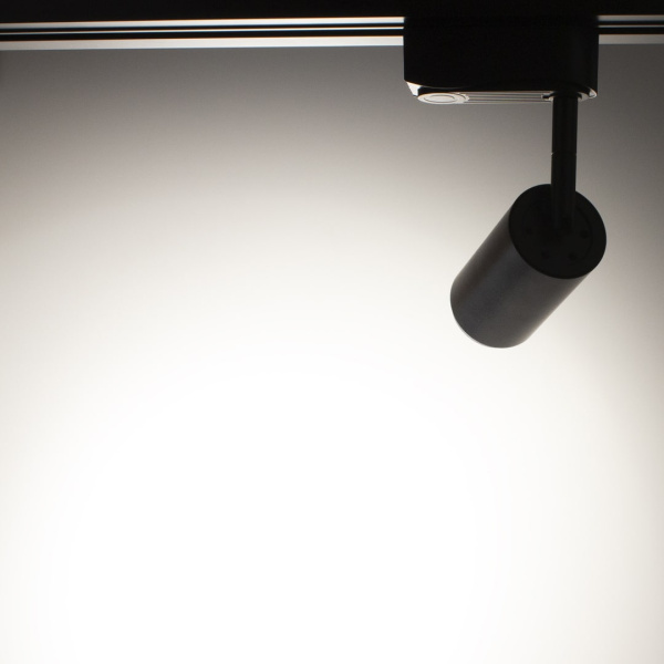 Светодиодный светильник трековый JH-GD-C12W 2L PX85 (12W, 220V, day white, черный корпус)