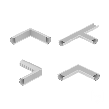 Соединительный элемент LINE 4932 IN (L RAL9003)