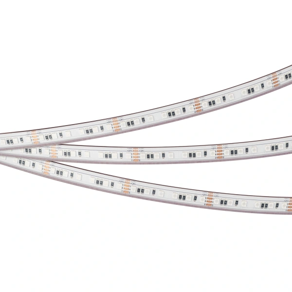 Светодиодная Лента герметичная RTW-PS-A120-10mm 24V RGB (12 W/m, IP67, 2835, 5m) (Arlight, 5 лет)