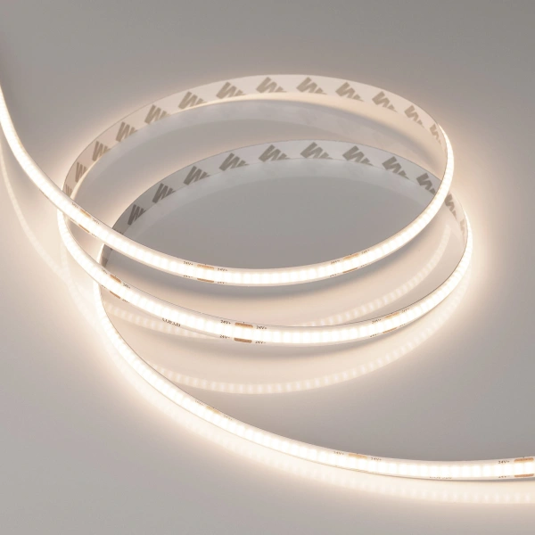 Светодиодная Лента COB-X320-8mm 24V Warm3500(8 W/m, IP20, CSP, 5m) (Arlight, -)