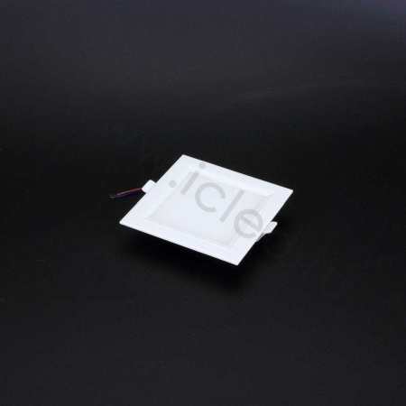 Светодиодный светильник DL-SS-6W MB40 (220V, 6W, square 118mm, warm white)