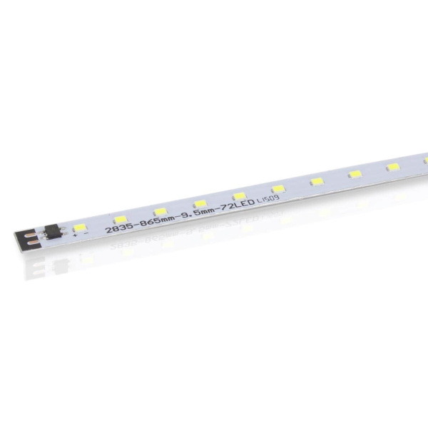 Светодиодная линейка 2835, 72 led, 220V, 12W, 865mm, D156, white