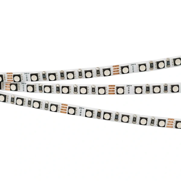 Светодиодная Лента MINI-F120-5mm 24V RGB (8 W/m, IP20, 3535, 5m) (Arlight, узкая)