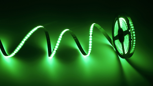 Лента светодиодная DOT, 140 LED/м, 11,52 Вт/м, 24В, IP20, Цвет: RGB Spi