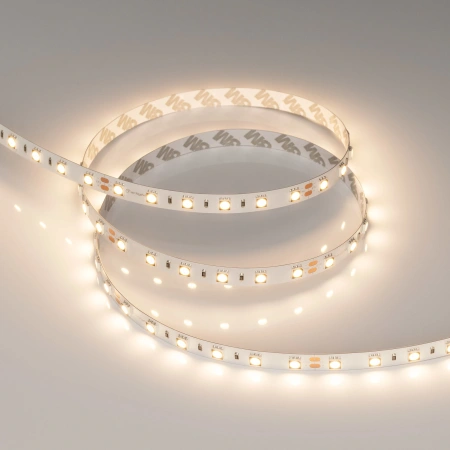Светодиодная лента Лента RT-B60-10mm 24V Warm3000 CRI98 (14.4 W/m, IP20, 5060, 5m) (Arlight, Открытый)