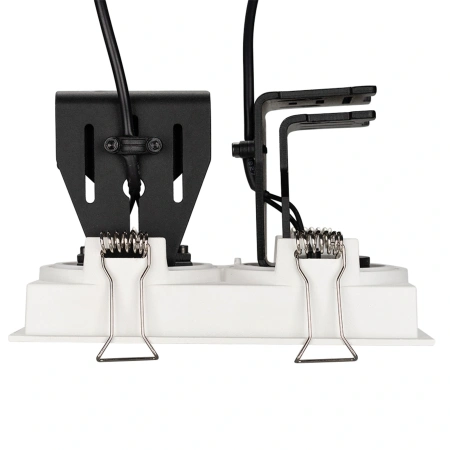 Светильник CL-SIMPLE-S148x80-2x9W Day4000 (WH, 45 deg) (Arlight, IP20 Металл, 3 года)