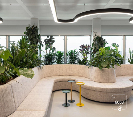 Линейный светильник 6063 Волна 70 75 (RAL9003 1000mm LT70 IP65 — 4K 30W)