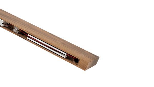 Светильник из массива (орех американский)