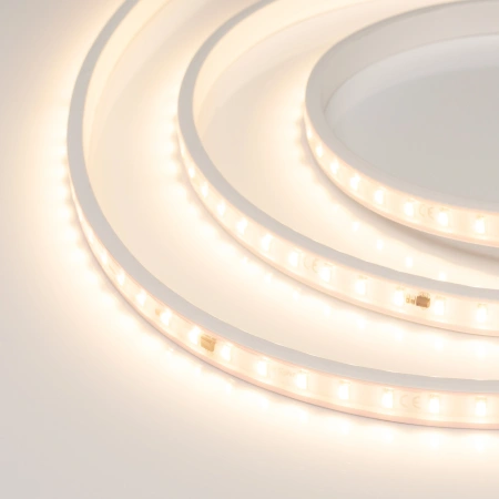 Светодиодная Лента ARL-50000PV-230V Warm2700 (5630, 72 LED/m, WP2) (Arlight, 14 Вт/м, IP65)
