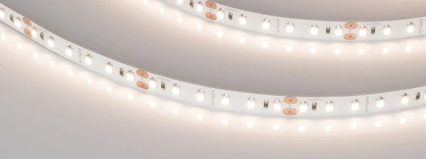 Светодиодная Лента NT-A120-8mm 24V Warm3500 (9.6 W/m, IP20, 3528, 5m) (Arlight, Открытый)