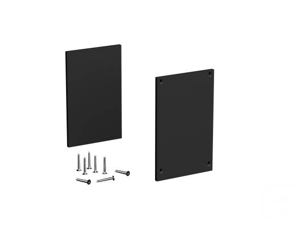 Заглушки для профиля LINE 5070 Silver
