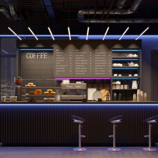 Профиль ARH-DECORE-S12-LINE-EDGE-2000 ANOD (Arlight, Алюминий)