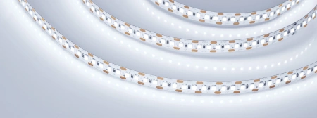 Лента RT 2-5000 24V Cx2 Cool 8K 10mm (2835, 168 LED/m, LUX) (Arlight, 17 Вт/м, IP20)