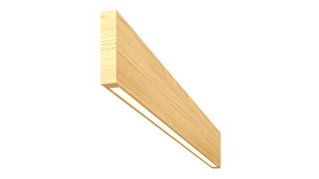 Светильник из массива (ясень белый)